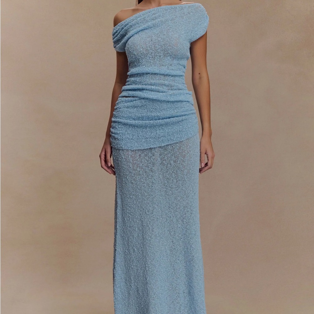 Meshki Petra Ruched Maxi Skirt Set